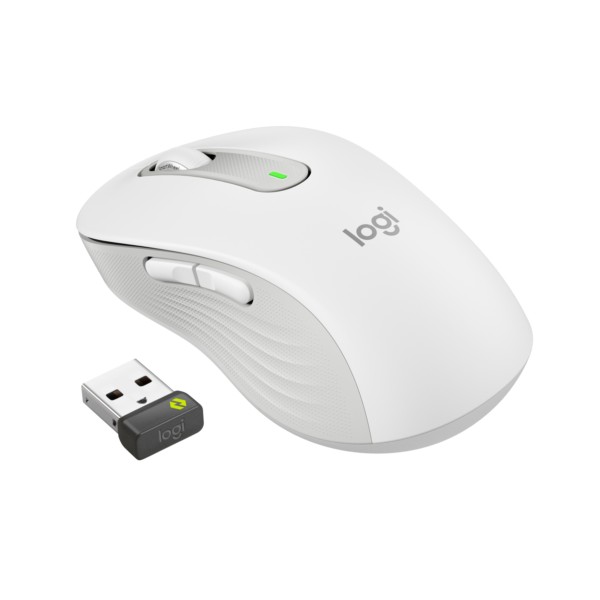 Mouse Logitech Signature M650 for Business - Bluetooth - Weiß (910-006349)