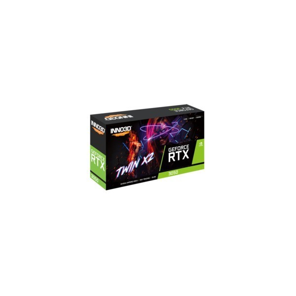VGA Inno3D GeForce® RTX 3050 6GB Twin X2 V2