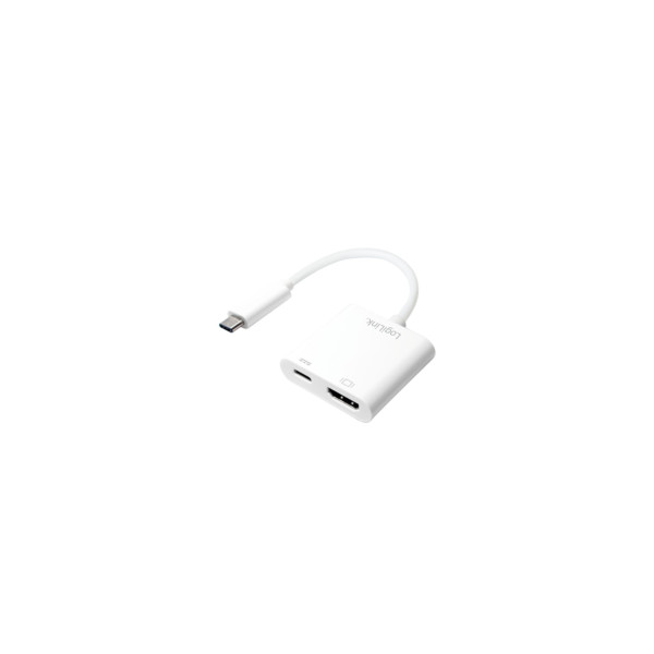 B-Kabel LogiLink Adapter USB-C zu HDMI