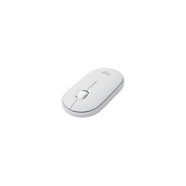 Keyboard & Mouse Logitech Wireless Combo Pebble 2 white (DE) (920-012204)