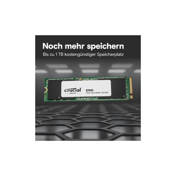 SSD Crucial 2TB E100 CT2000E100SSD8 PCIe M.2 NVME PCIe 4.0 x4
