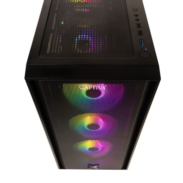 Captiva PC Entry Gaming R10-4008 (Ryzen 5 5500/RTX5060 8GB GDDR7/SSD 500GB/16GB/WLAN/Windows 11 Home 64-bit)