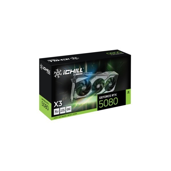 VGA Inno3D GeForce® RTX 5080 16GB ICHILL X3 V2