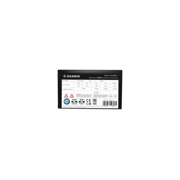 PC- Netzteil Xilence Performance C+ XP650R6.2 650W ATX2.52 XN420
