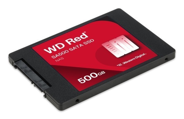 SSD WD RED SA500 500GB NAS Sata3 2,5" 7mm WDS500G1R0A 3D NAND