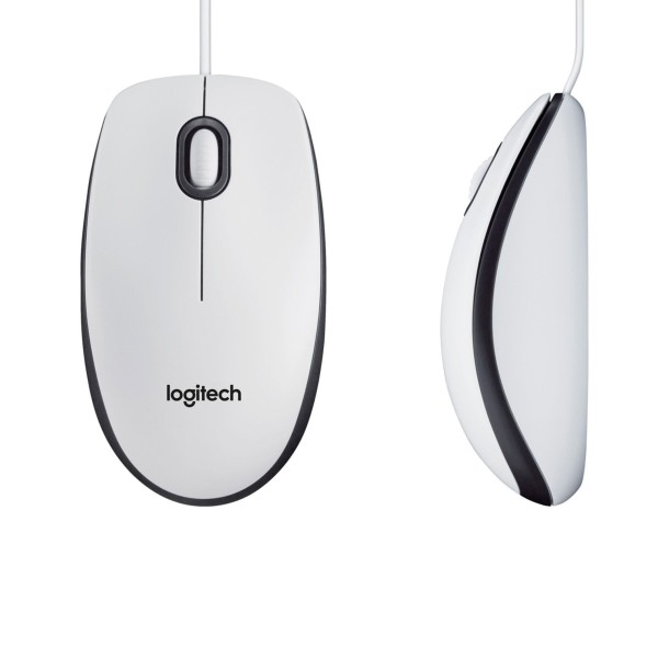 Mouse Logitech M100 white (910-006764)