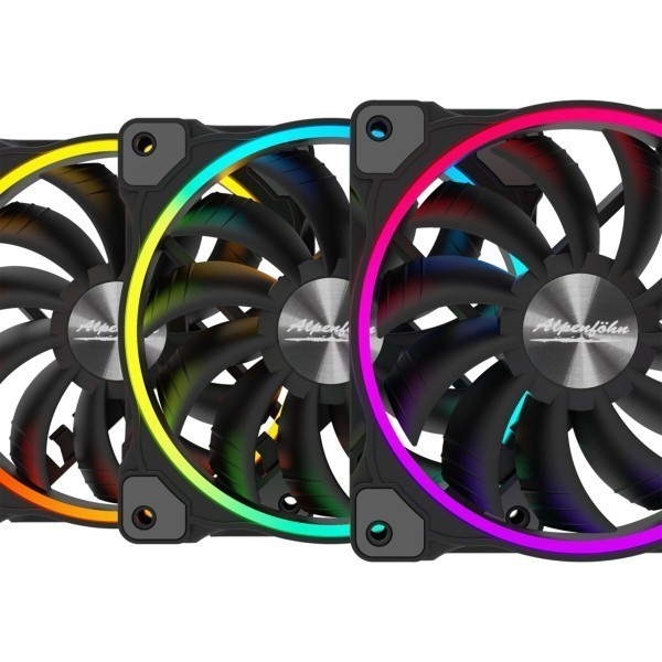 PC- Gehäuselüfter EKL Alpenföhn Wingboost 3 ARGB 120mm