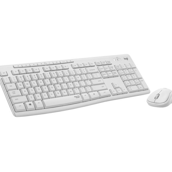 Keyboard & Mouse Logitech Wireless Combo MK295 silent weiß (DE) (920-009819)