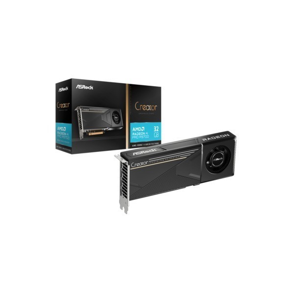 VGA ASRock Radeon AI R9700 32 GB Creator