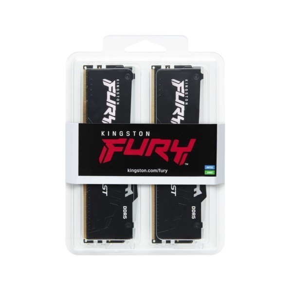 DDR5 64GB KIT 2x32GB PC 5600 Kingston FURY Beast RGB EX KF556C36BBEAK2-64