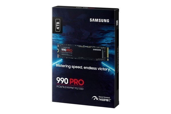 SSD Samsung 990 Pro M.2 4TB NVMe MZ-V9P4T0BW PCIe 4.0 x4