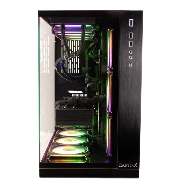 Captiva PC Entry Gaming I10-1674 (i5-14600KF/ARC B580 12GB GDDR6/SSD 1TB/16GB/WLAN/Windows 11 Home 64-bit)