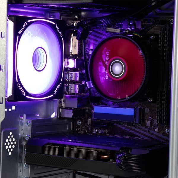 Captiva PC Advanced Gaming R92-706 (Ryzen 5 5500/RTX5060 8GB GDDR7/SSD 500GB/16GB/WLAN/Windows 11 Home 64-bit)