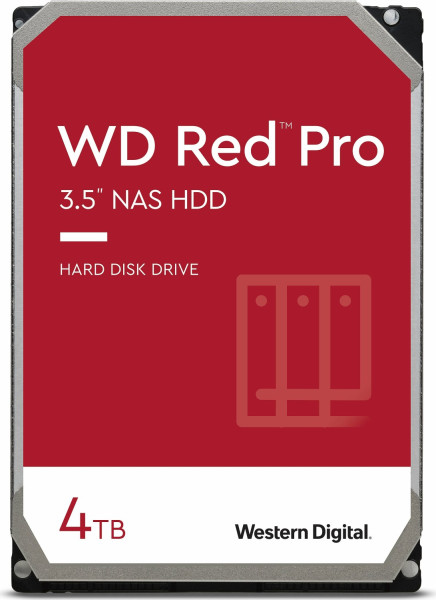 B-HDD WD Red Pro WD4005FFBX 4TB/8,9/600/72 Sata III 256MB (D) (CMR)