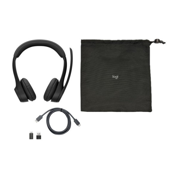 B-Headset Logitech Zone Wireless  305 schwarz (981-001451)