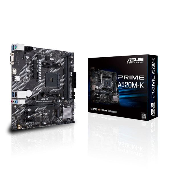 ASUS PRIME A520M-K (AM4) (D)
