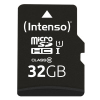 Micro SDHC/SD 32GB Intenso Performance 1 Adapter Class 10 3424480 Micro SDHC/SD 32GB Intenso Performance 1 Adapter Class 10 3424480