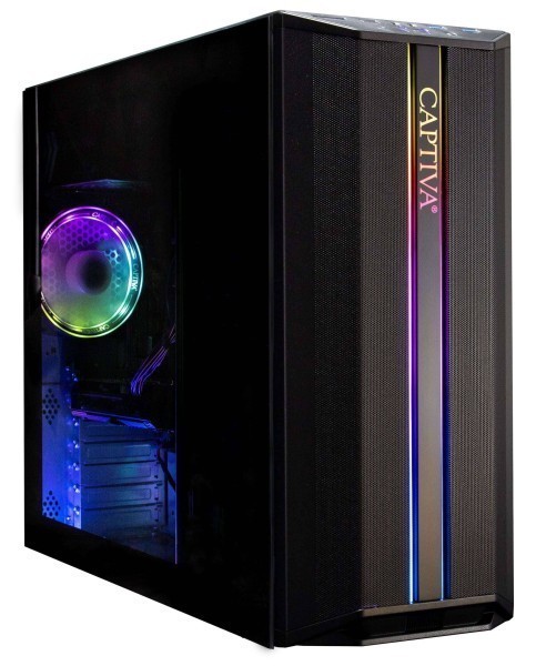 Captiva PC Advanced Gaming R92-706 (Ryzen 5 5500/RTX5060 8GB GDDR7/SSD 500GB/16GB/WLAN/Windows 11 Home 64-bit)