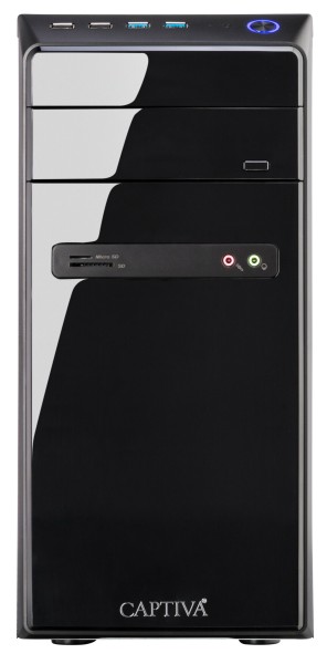 Captiva PC Power Starter I77-818 (i5-12400/SSD 1TB/1TB/16GB/DVD-RW/WLAN/Windows 11 Home 64-bit)