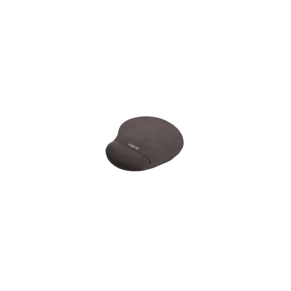 B-Mouse Pad LogiLink Mousepad mit Silikon Gel Handballenauflage, schwarz