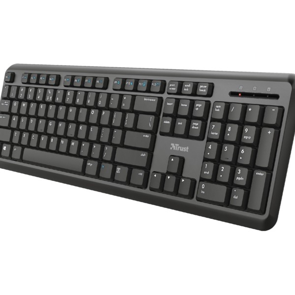 Keyboard Trust TK-350 DE schwarz 24415