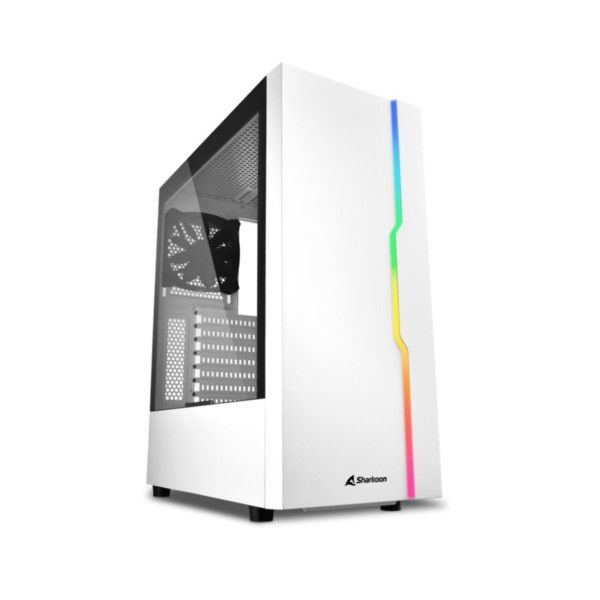 PC- Gehäuse Sharkoon RGB Slider white