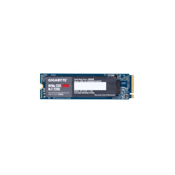 SSD GIGABYTE 512GB M.2 PCIe GP-GSM2NE3512GNTD NVME