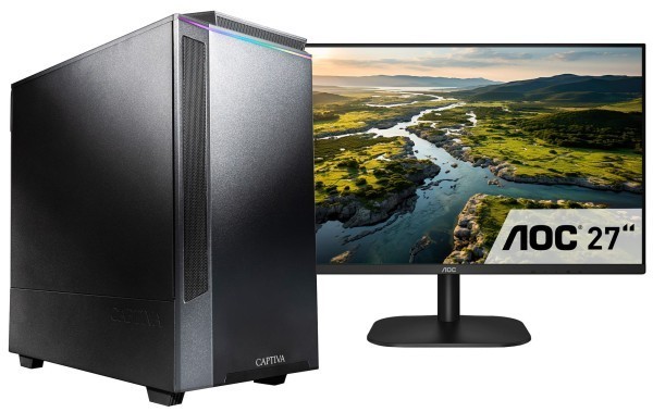 Captiva PC Workstation I75-779 TFT Bundle (i9-12900K/SSD 1TB/65536/AS/Windows 11 Pro 64-bit)