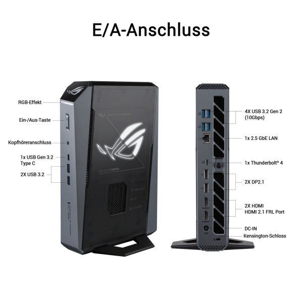 Asus GR70 GR70-N90039AN Ryzen 9 9955HX (inklusive Gema) L10