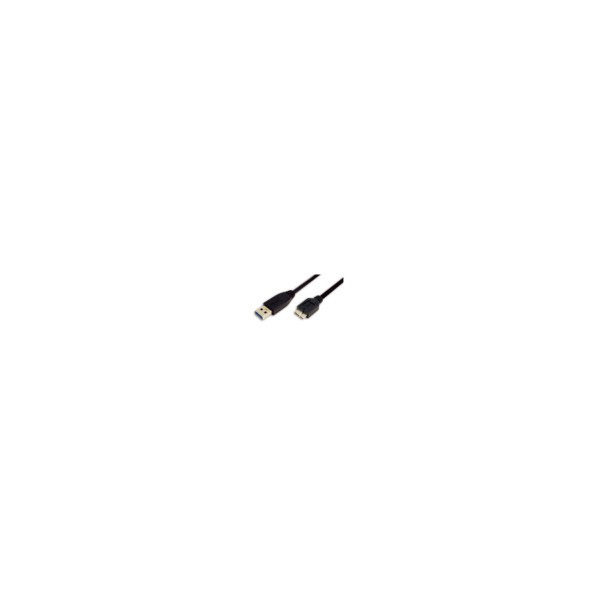 Kabel LogiLink USB 3.0 Kabel USB-A/M zu Micro-USB/M schwarz 1m CU0026