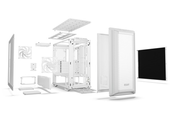 B-PC- Gehäuse BeQuiet Dark Base 701 - weiss