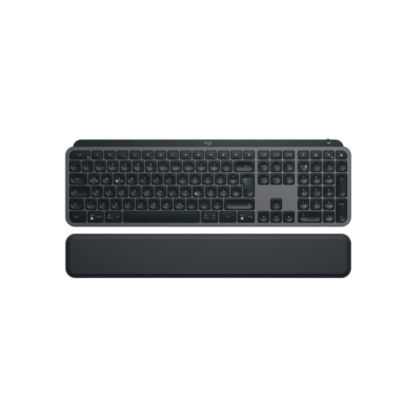 B-Keyboard Logitech MX Keys S + MX Palm Rest Wireless Graphit (DE) (920-011567)