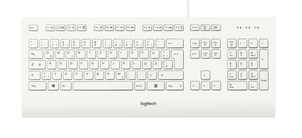 B-Keyboard Logitech K280e wired white (DE) (920-008319)