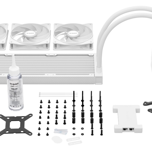 Cooler Be Quiet! Light Loop - Prozessor - Wasserkühlung - 360mm White (BW023)