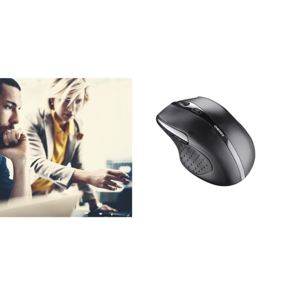 Mouse Cherry MW3000 wireless black (JW-T0100)