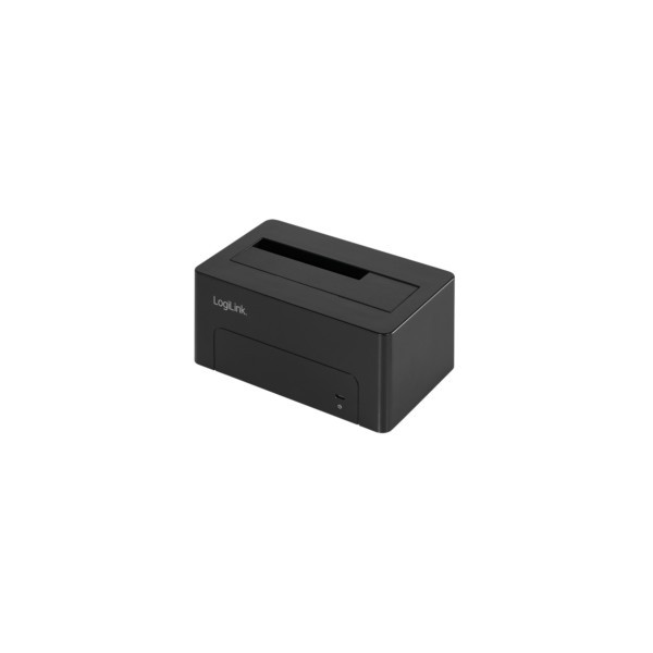 HDD Dockingstation LogiLink Quickport USB 3.1 Gen 2 1-Port für 2,5/3,5" SATA HDD/SSD QP0027