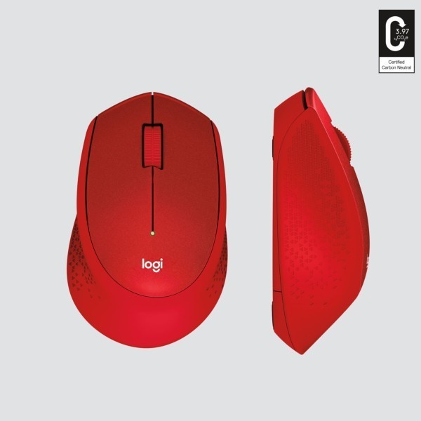 Mouse Logitech M330 Silent plus red (910-004911)