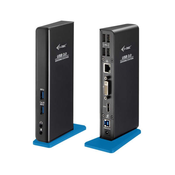 i-Tec USB 3.0 Dual Docking Station U3HDMIDVIDOCK