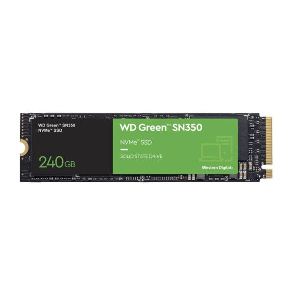 SSD WD Green 240GB SN350 NVME M.2 PCI Express Gen3 x4 WDS240G2G0C