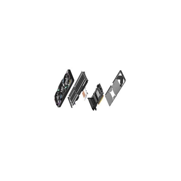 VGA PNY GeForce® RTX™ 5070 12GB ARGB Gaming Overclocked Triple Fan