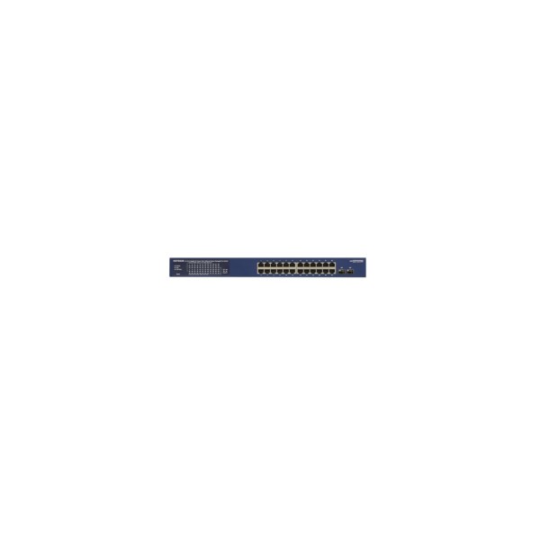 NETGEAR Switch Desktop 24-port 10/100/1000 GS724TP-300EUS