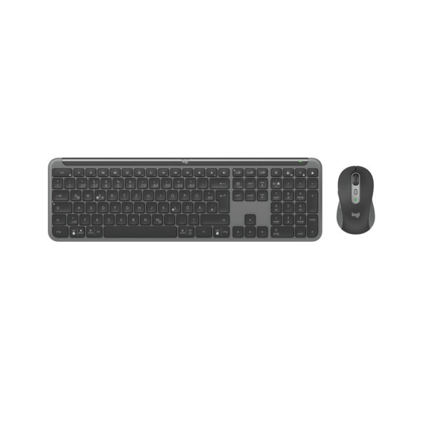 B-Keyboard & Mouse Logitech Wireless Combo MK950 slim black (DE) (920-012483)