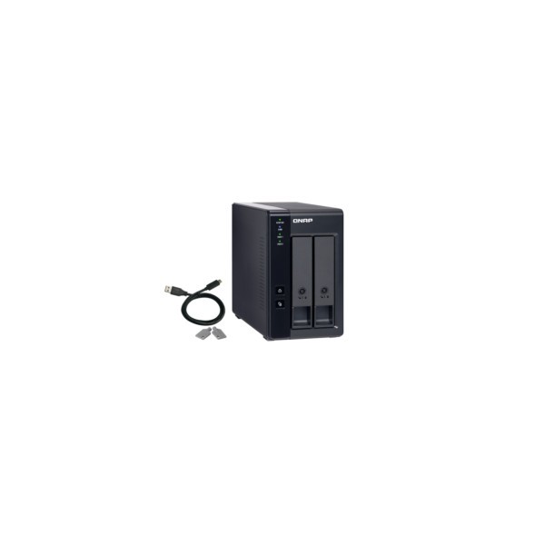 NAS Server QNAP TR-002 - 2 Schächte