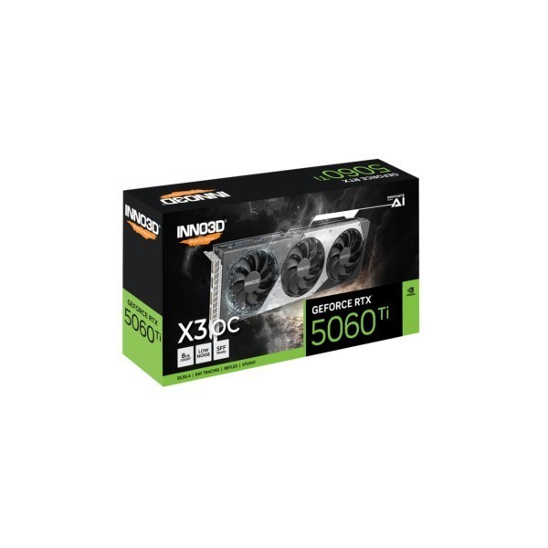 VGA Inno3D GeForce® RTX 5060 TI 8GB X3 OC