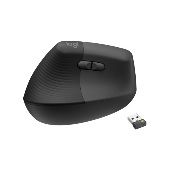 B-Mouse Logitech Lift for Business wireless ergonomisch graphite left (910-006495)