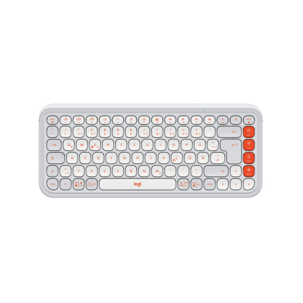 Keyboard Logitech POP Icon Keys Wireless White (920-013060)