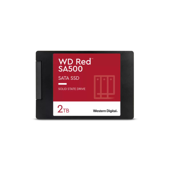 SSD WD RED SA500 2TB NAS Sata3 2,5" 7mm WDS200T2R0A 3D NAND