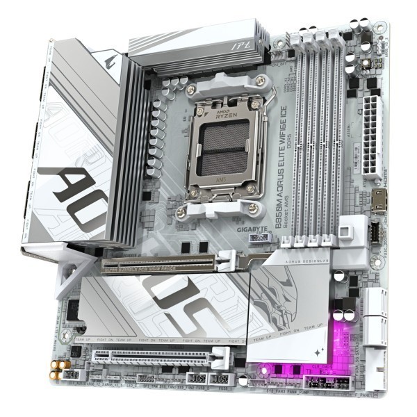 Gigabyte GA-B850M A ELT WF6E ICE (AM5) (D)