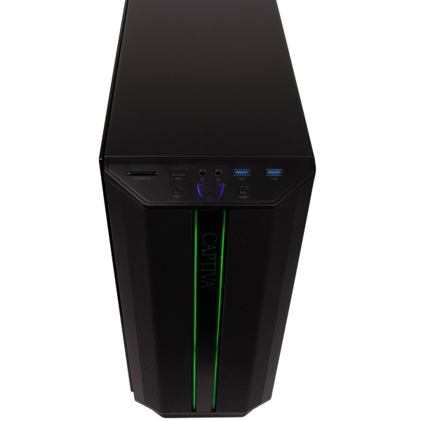 Captiva PC Advanced Gaming R65-515 (Ryzen 5 5600G/RTX3060 12GB GDDR6/SSD 500GB/16GB/WLAN/w/o OS)