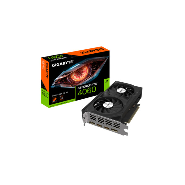 VGA Gigabyte GeForce® RTX 4060 8GB Windforce OC